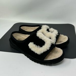 Ugg Shearling Lined Slipper Slides 1019730HBX Women’s Sz 6.5